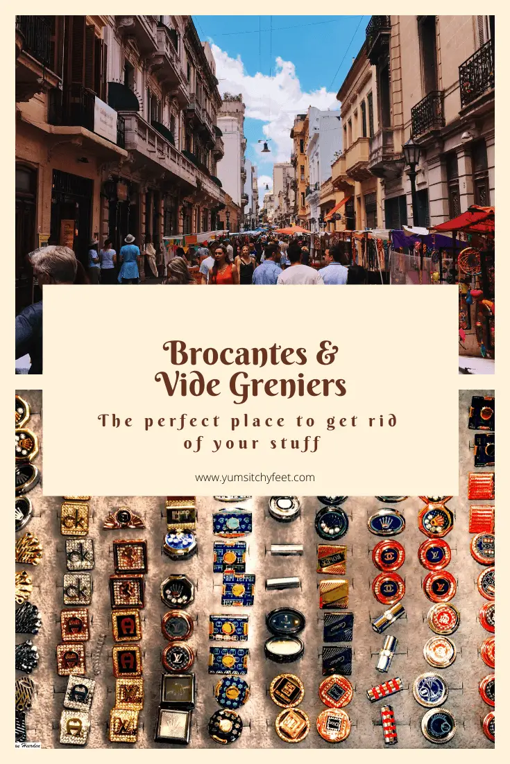 Pinterest photo - Brocantes and Vide Greniers : Perfect place to get rid of your stuff
