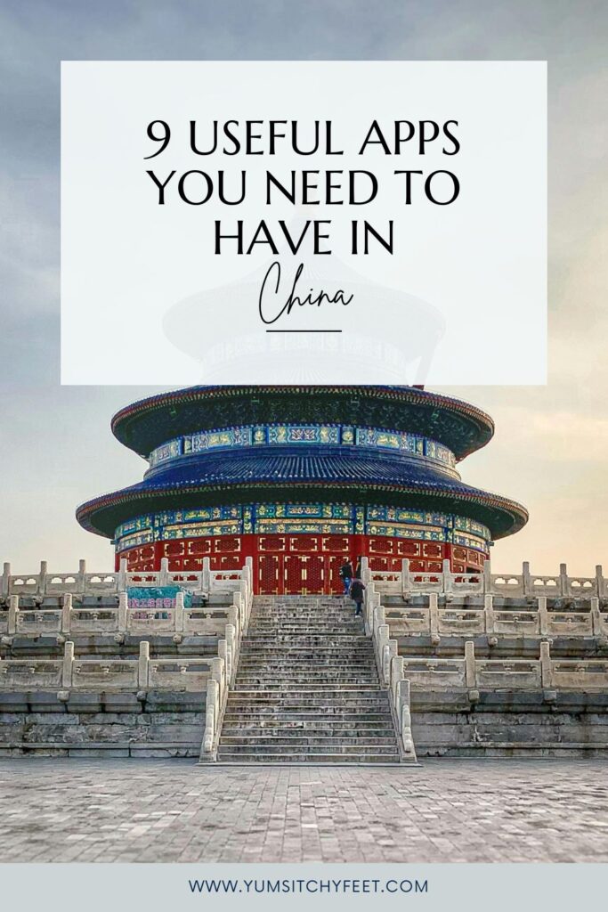 Pinterest Pin - Apps You Need in China 8