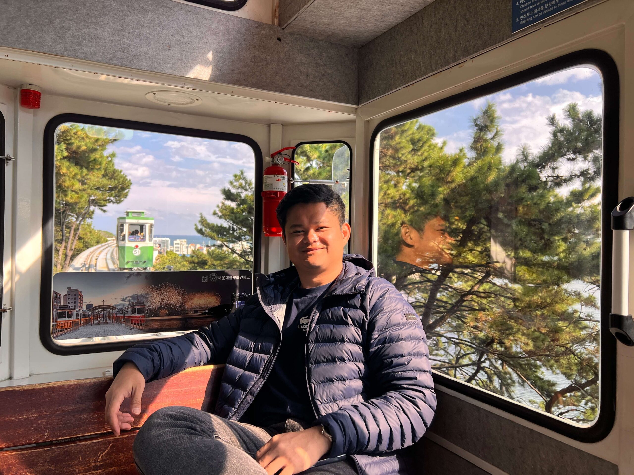 Haeundae Blueline Park Sky Capsules in Busan 4